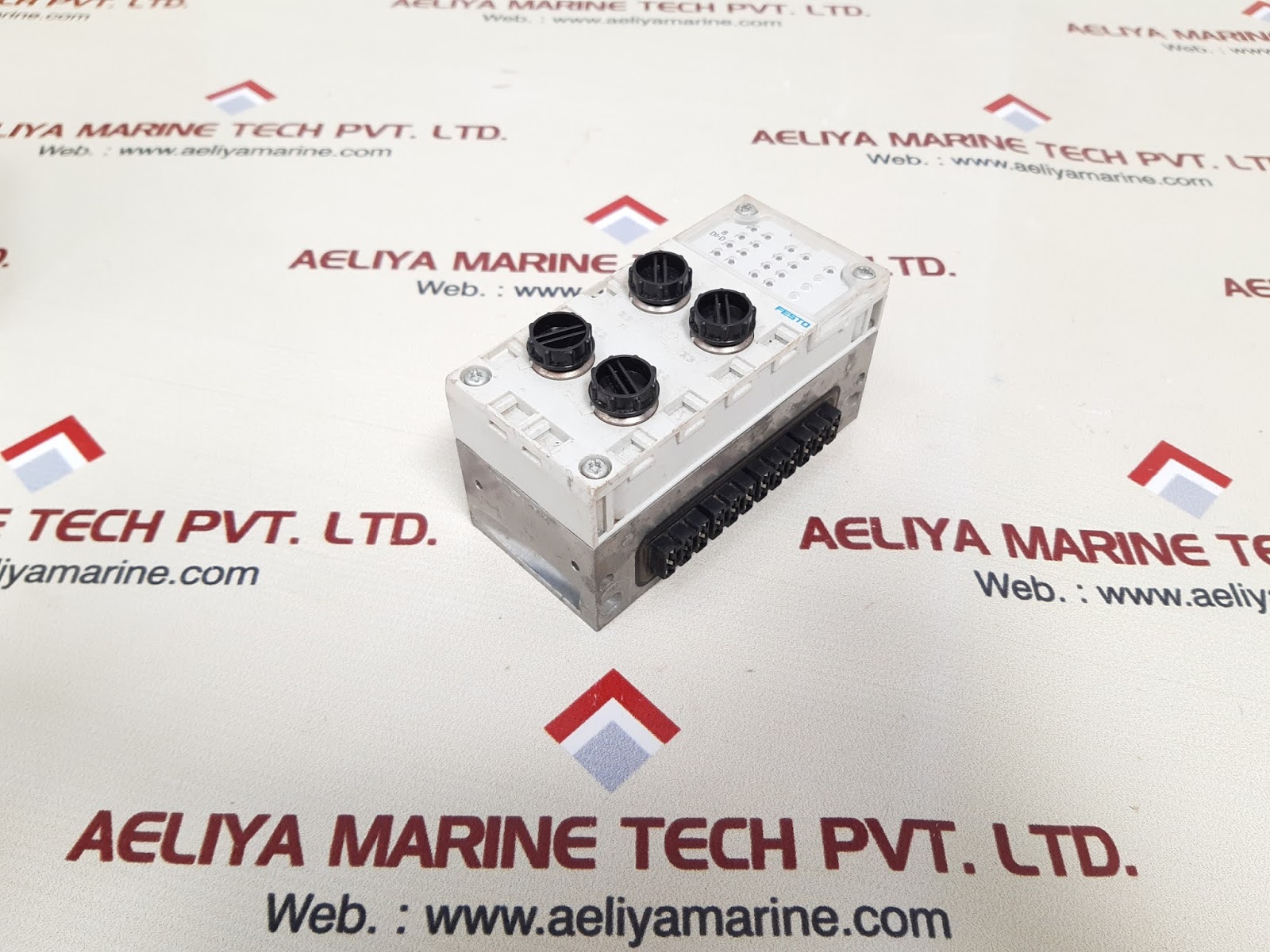 Festo cpx-m-ge-ev interlocking block cpx-ab-4-m12x2- 5p-r-m3 - Image 3