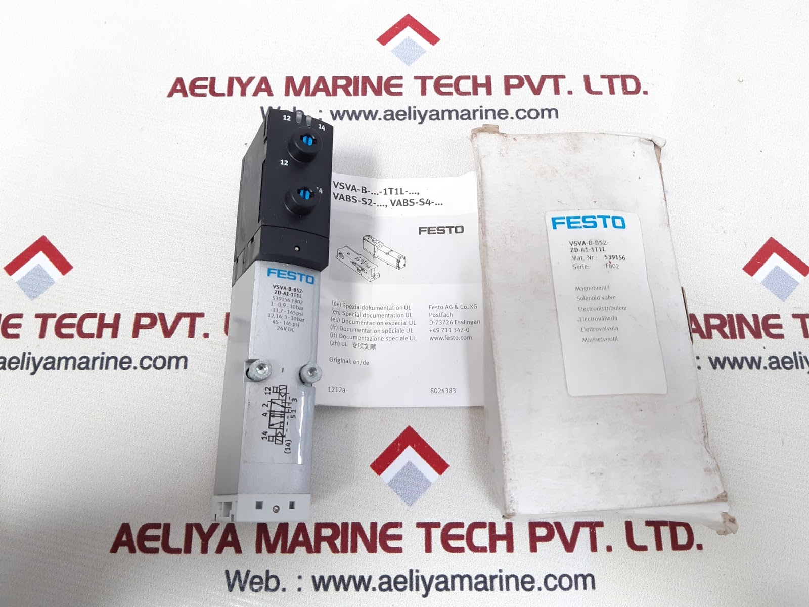 Festo vsva-b-b52-zd-a1-1t1l solenoid valve