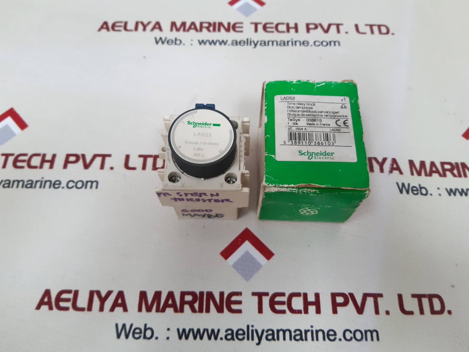 Schneider lads2 time delay block