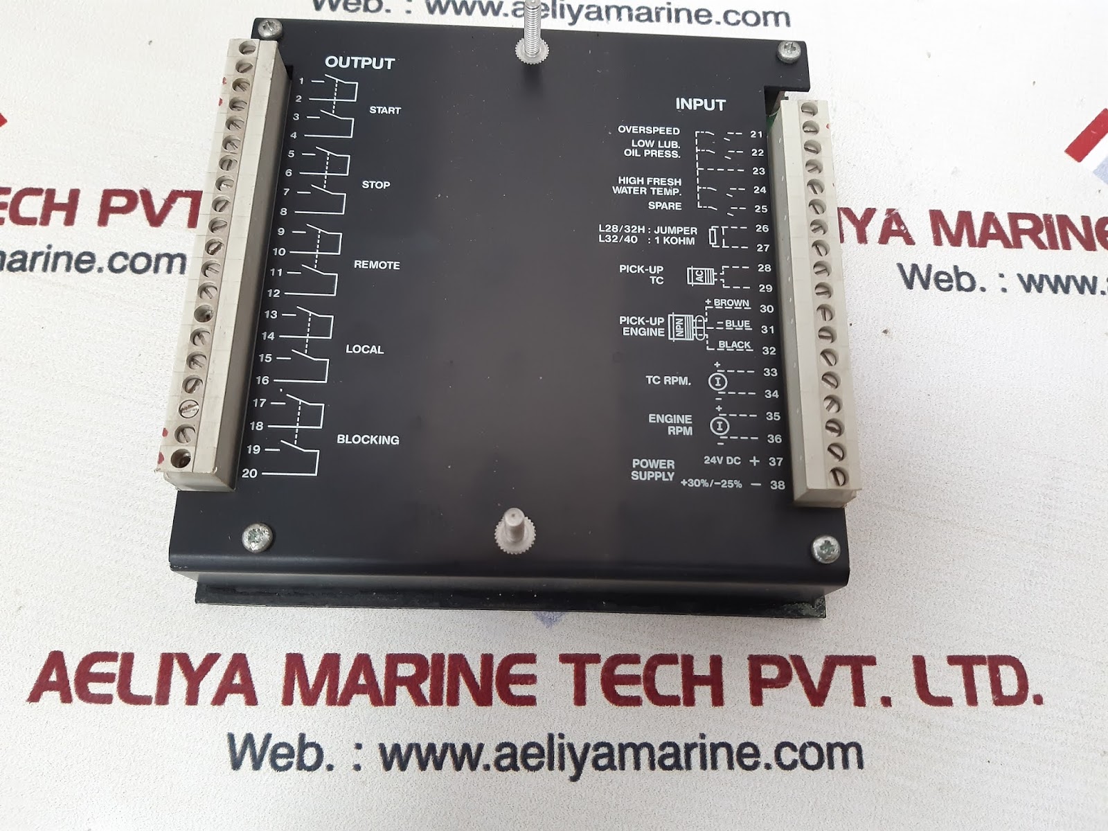 Man b&w dg4 local control panel - Image 3