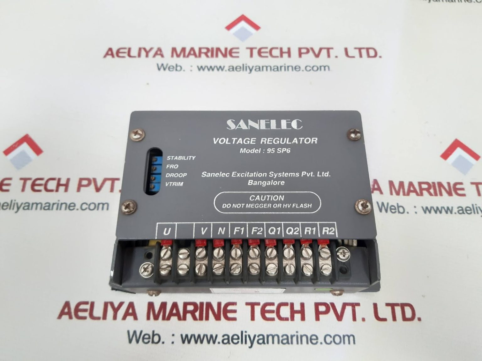 Sanelec 95 sp6 voltage regulator Aeliya Marine