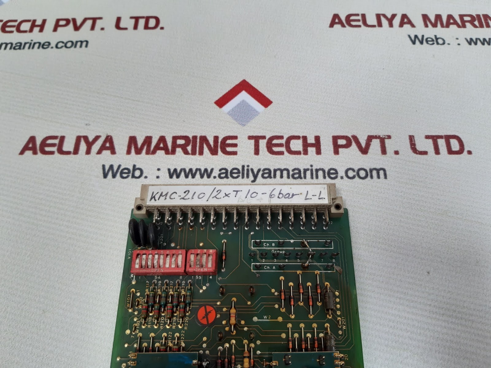 Autronica Kmc-210/2Xt 10-6Bar L-l Pcb Card 7252-013.0002 - Image 3