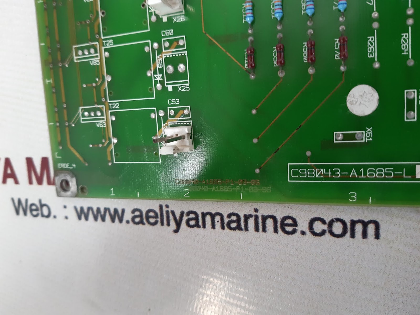 Siemens 6se7041-8ek85-0ha0 pcb card - Image 3