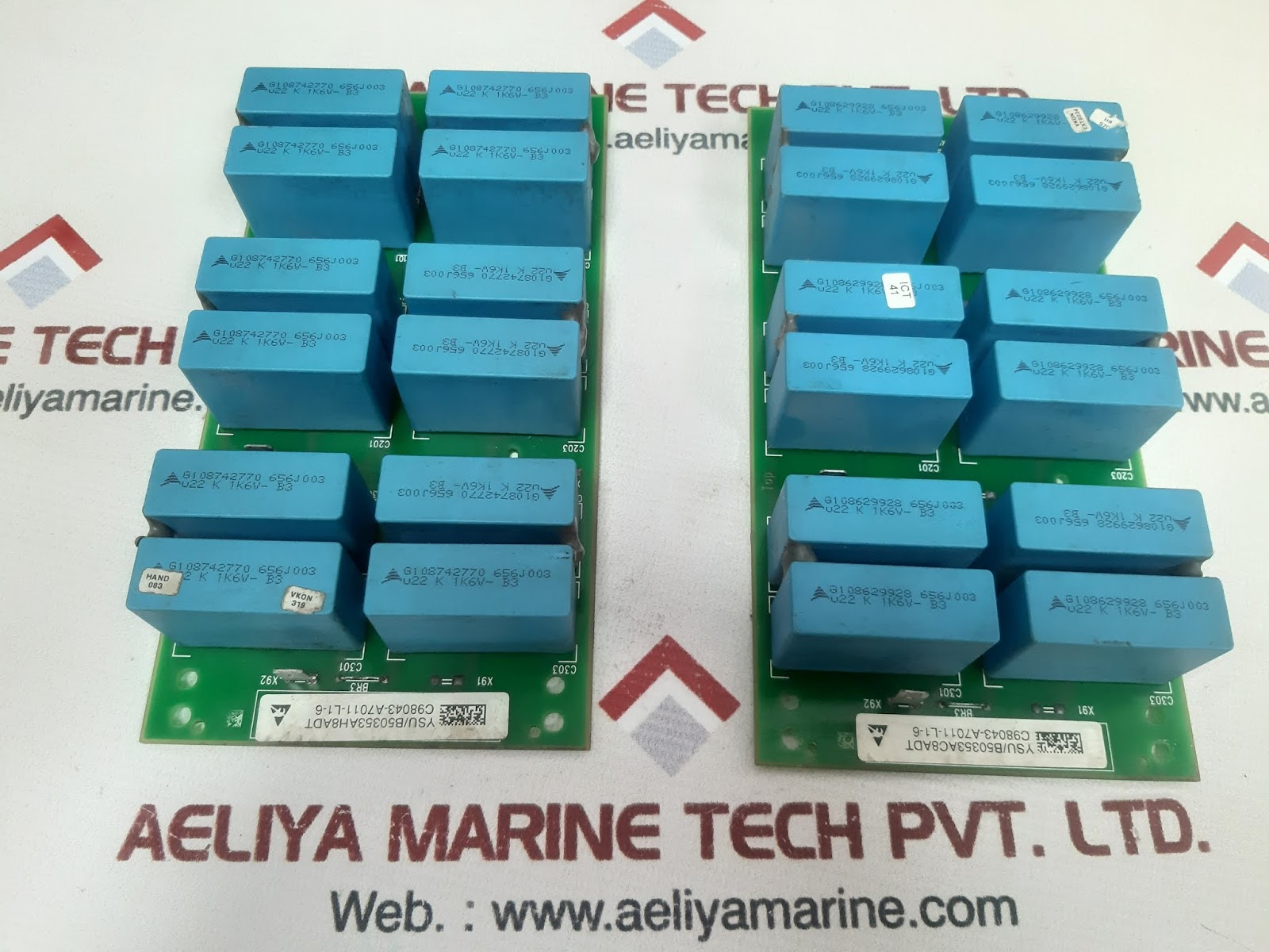 Siemens c98043-a7011-l1-6 relay board - Image 2