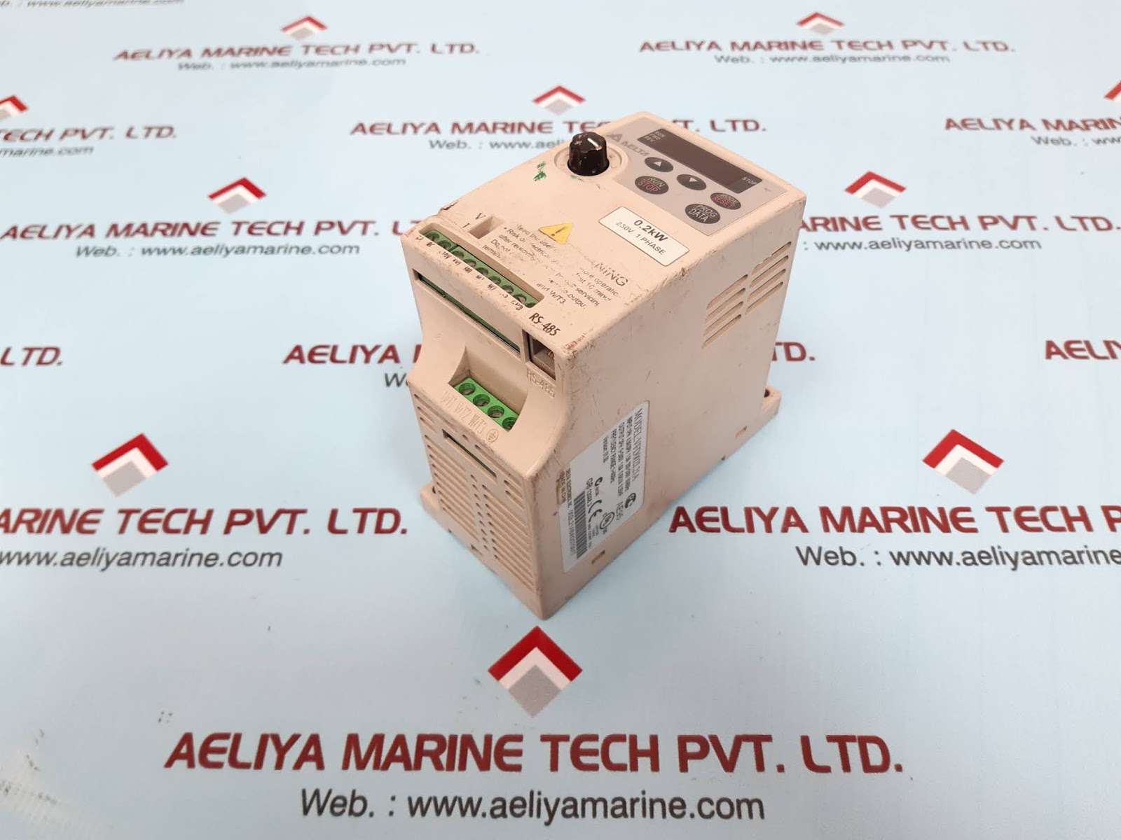 Delta vfd002l21a inverter 0.2kw - Image 2