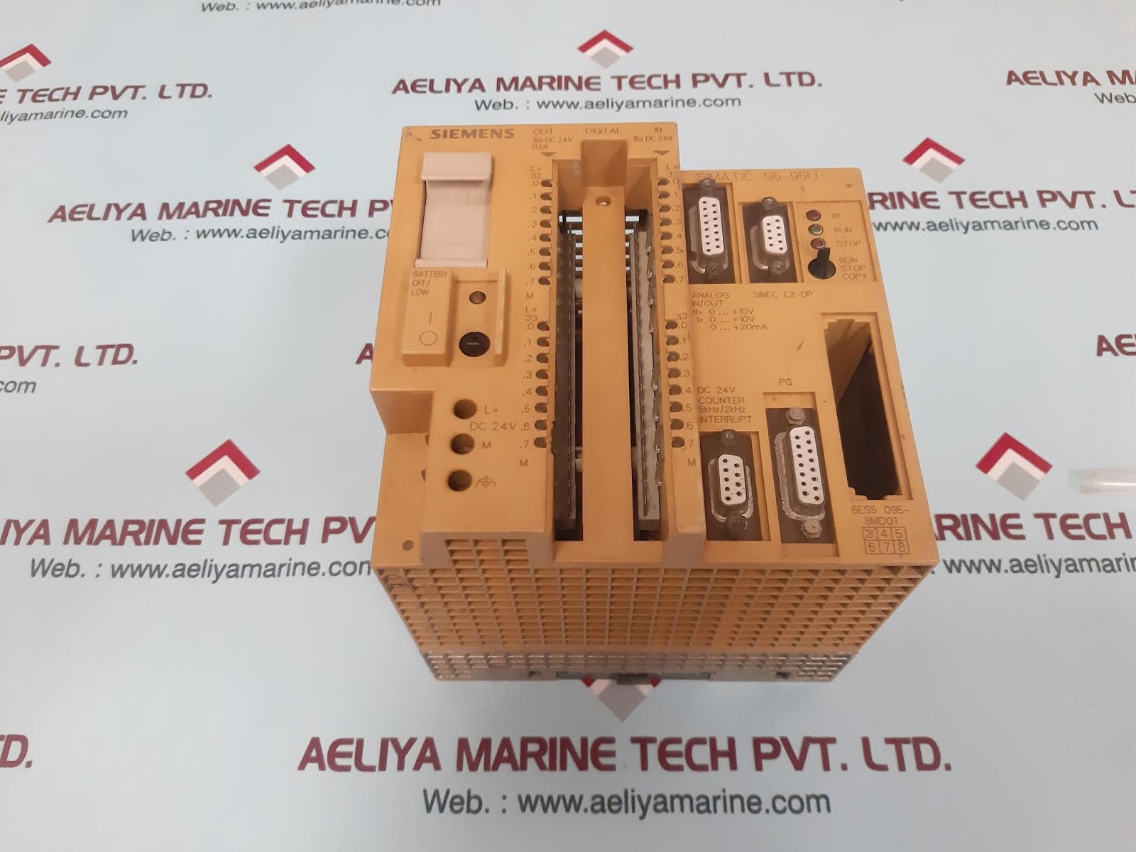 Siemens simatic s5-95u 6es5 095-8md01 compact unit