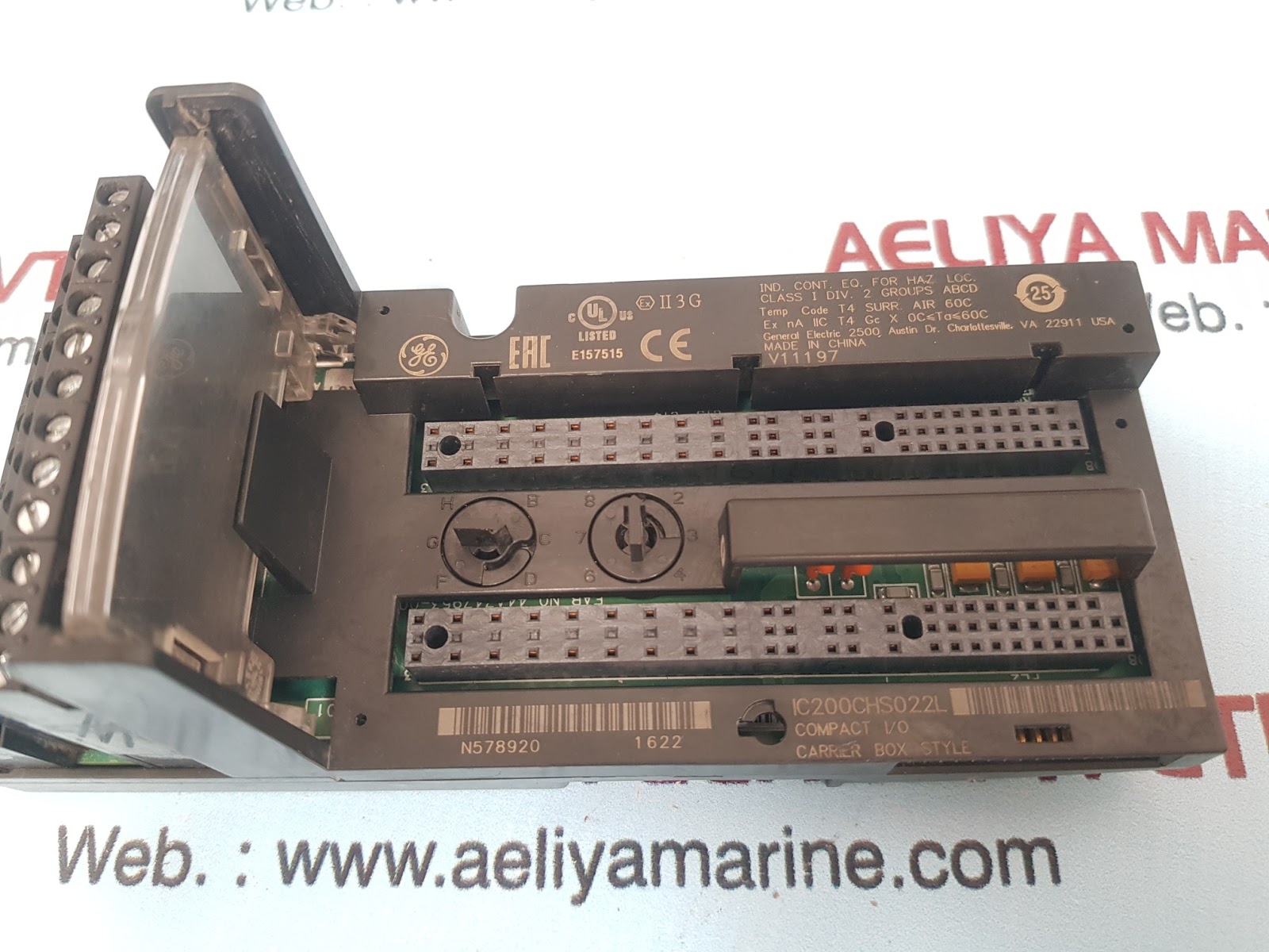 Ge ic200chs022l compact carrier i/o box - Aeliya Marine