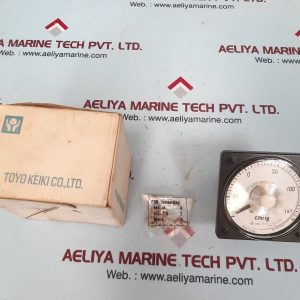 TOYO KEIKI DVF-8 AMMETER CH718337