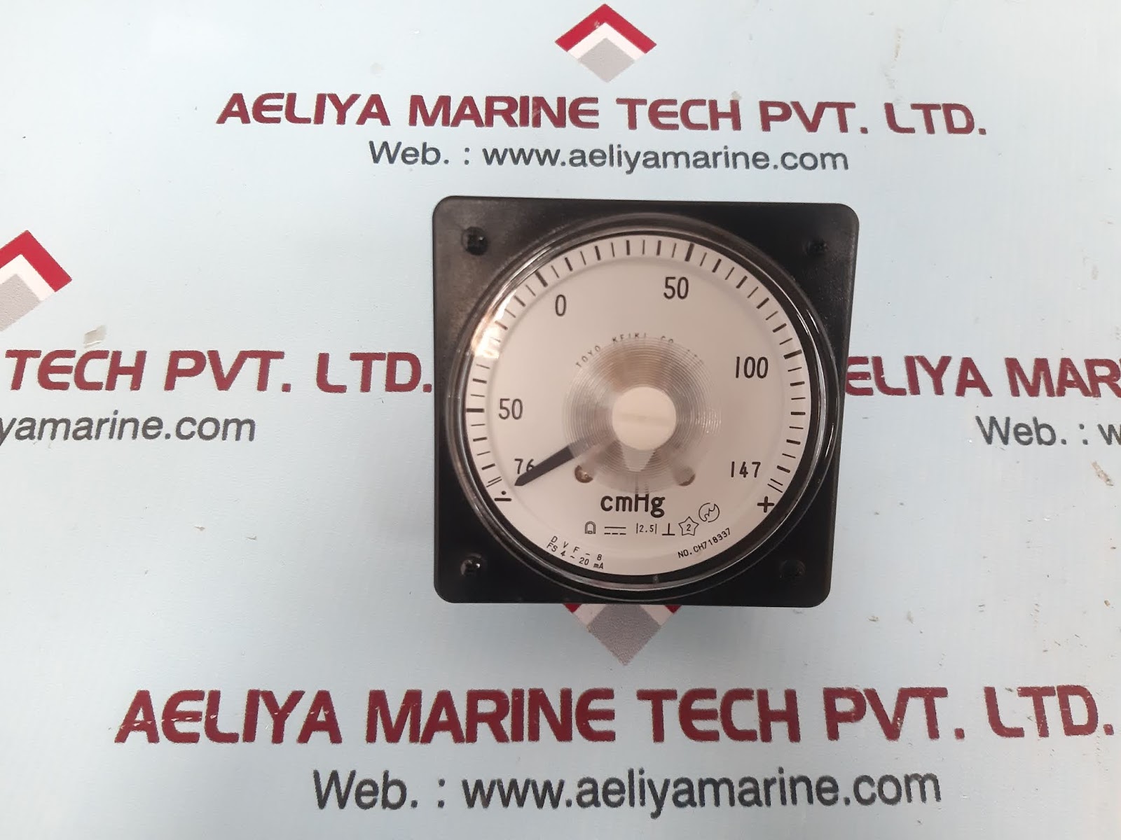 TOYO KEIKI DVF-8 AMMETER CH718337 - Image 2