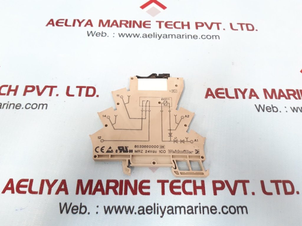 WEIDMULLER 8533660000 RELAY MODULE MRZ 24VDC 1CO - Aeliya Marine