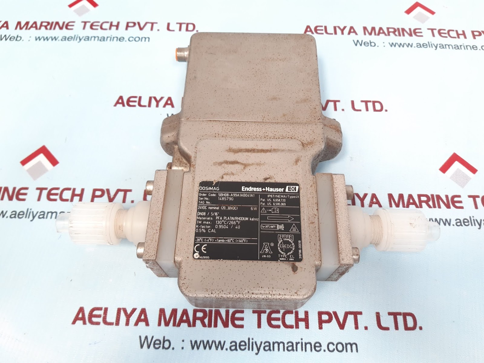 ENDRESS+HAUSER DOSIMAG ELECTROMANETIC FLOWMETER 5BH08-A99A1AB041A1