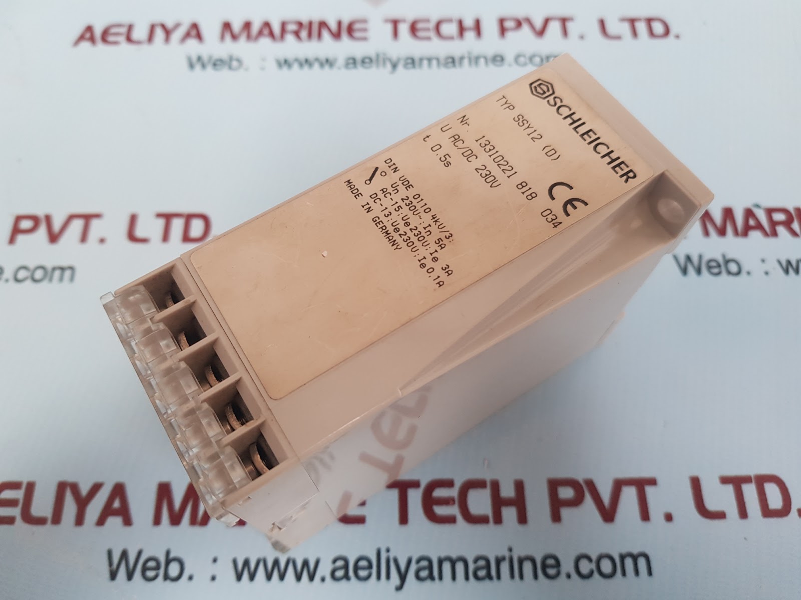 SCHLEICHER SSY12(D) ELECTRONIC INTERVAL TIME RELAY - Image 2