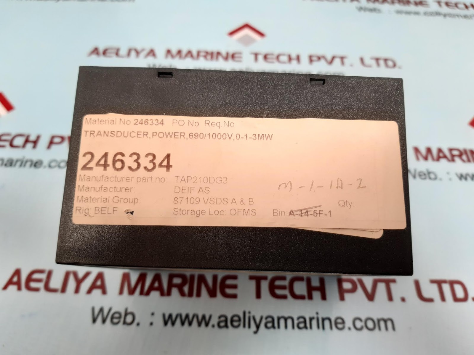 DEIF TAP 210DG/3 INWATT TRANSDUCER - Image 3