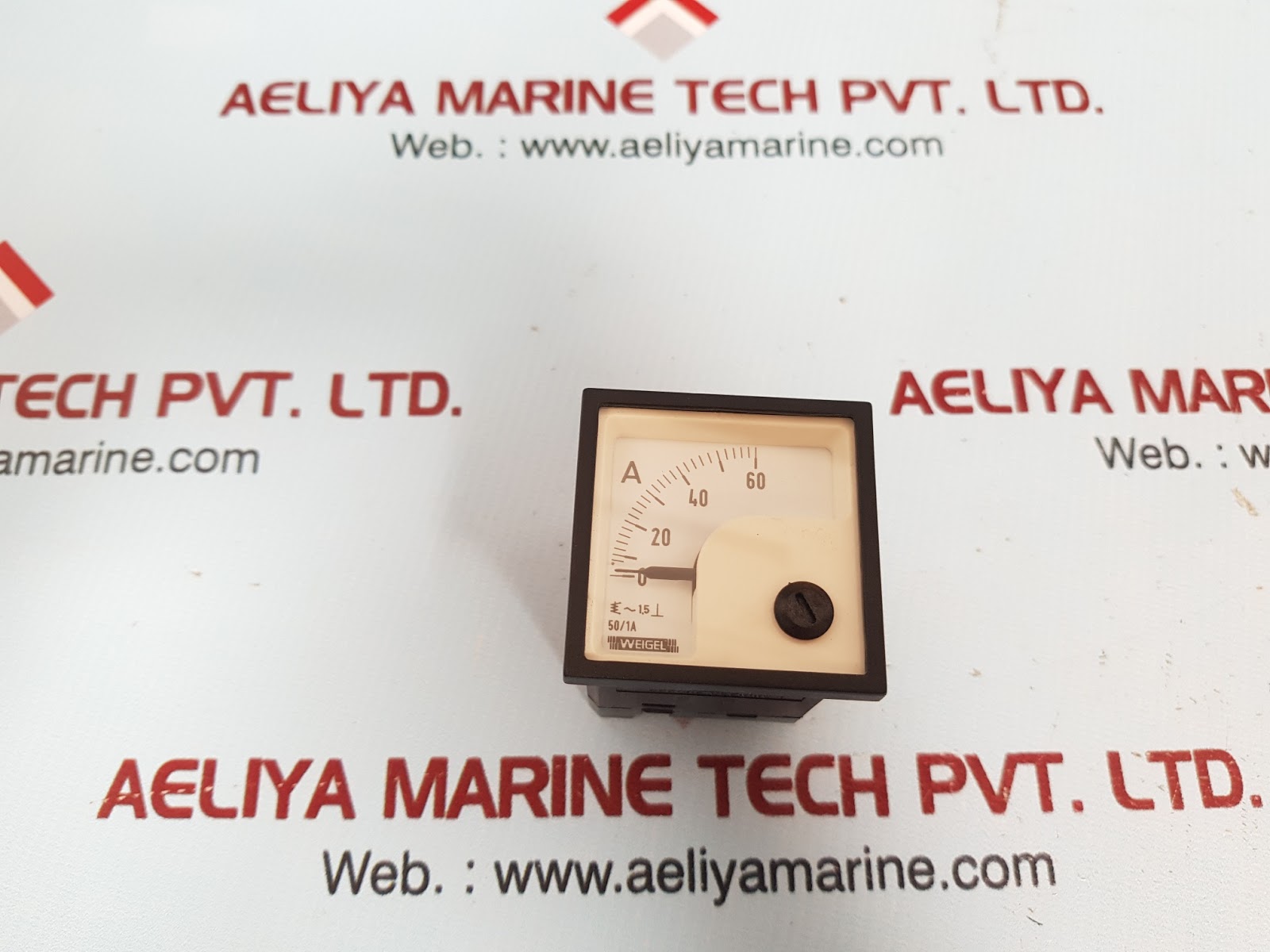 WEIGEL EQ48K AMMETER 0-60 A - Image 2