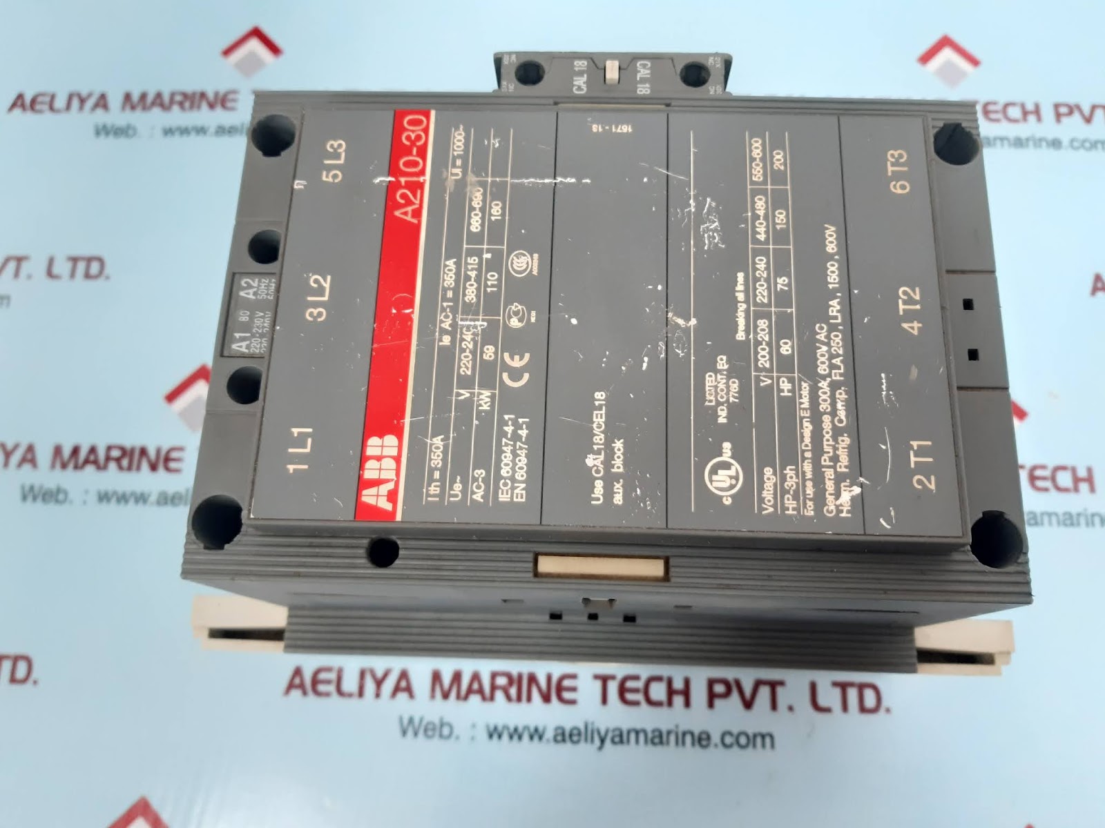 ABB A210-30 VOLTAGE AC CONTACTOR ATK300.ATK300/2