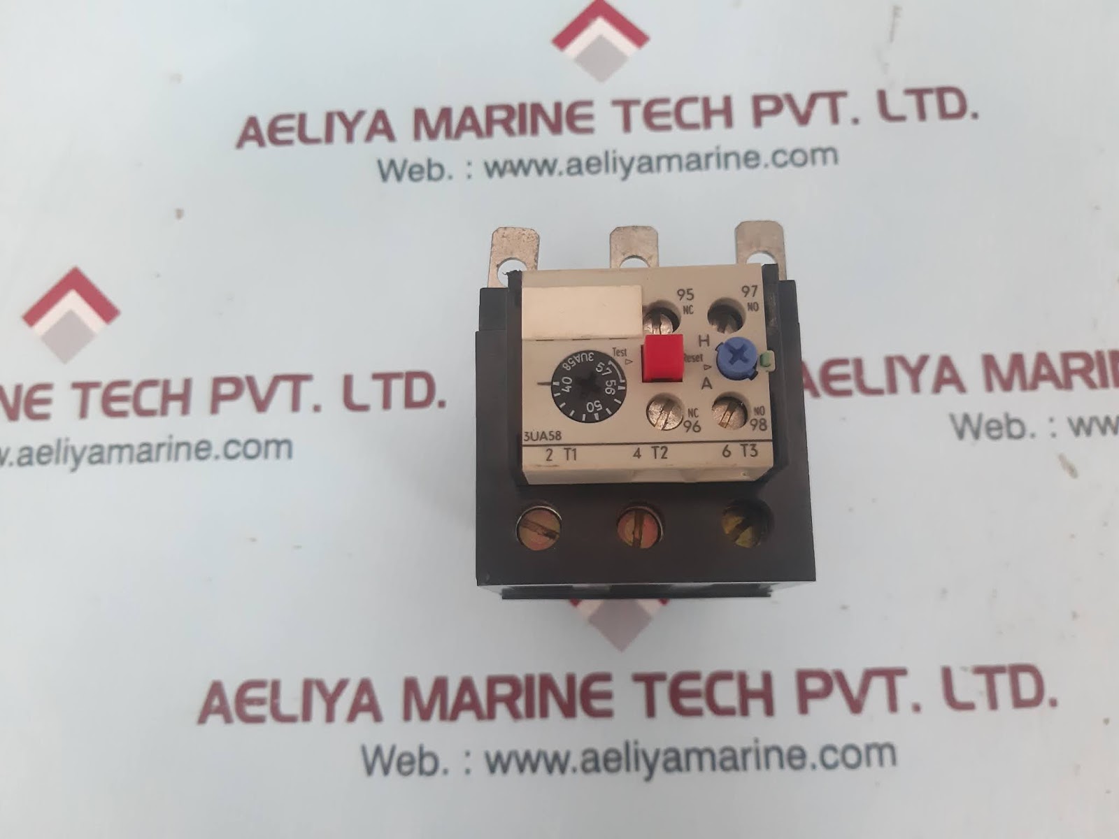 SIEMENS 3UA58 00-2T OVERLOAD RELAY