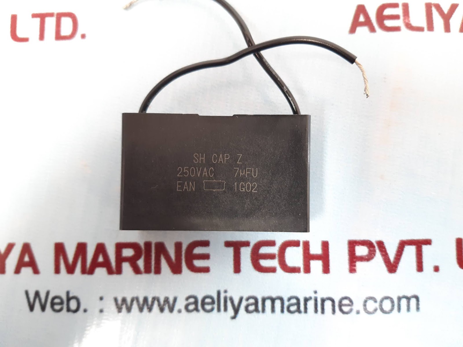 SH CAP Z 250VAC 7 FU BLACK FAN CAPACITOR - Image 2