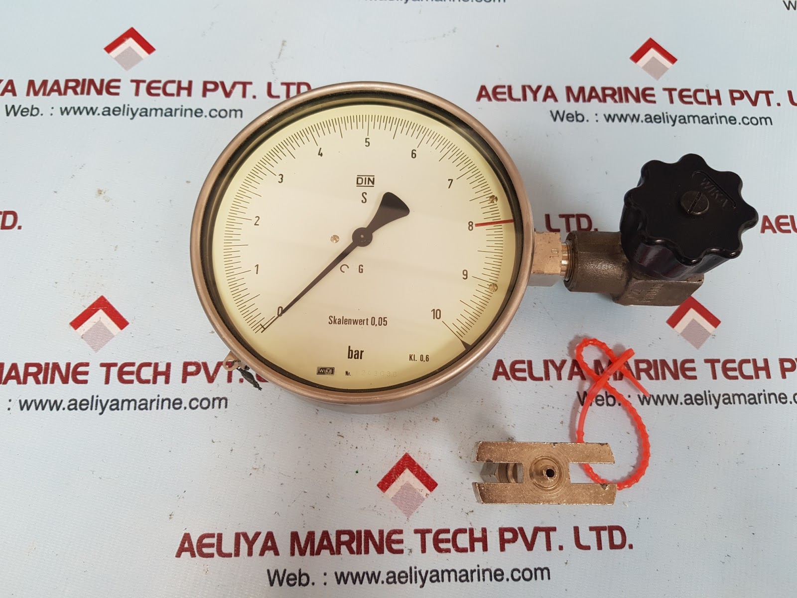 WIKA C22 PRESSURE GAUGE 0- TO 10 BAR - Image 2