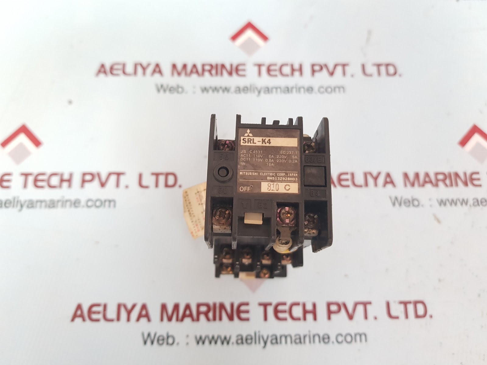 MITSUBISHI ELECTRIC SRL-K4 CONTACTOR RELAY