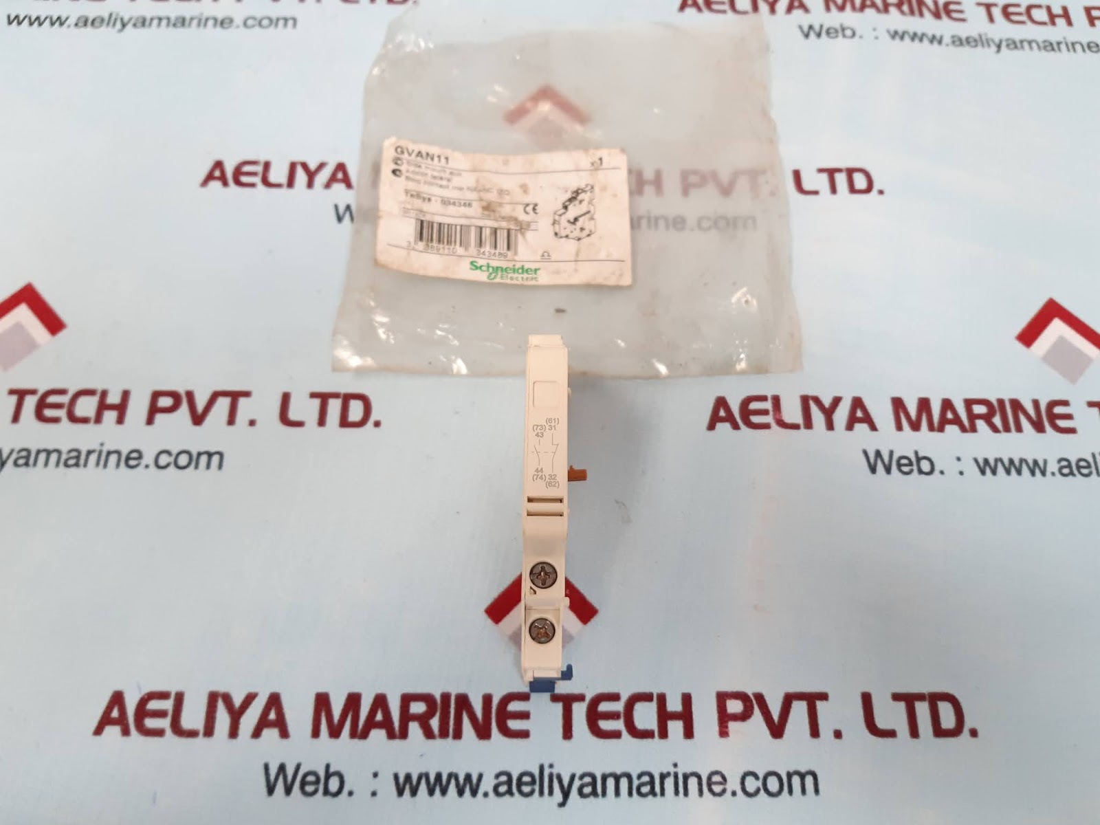 SCHNEIDER GVAN11 AUXILIARY CONTACT BLOCK 3R12085B