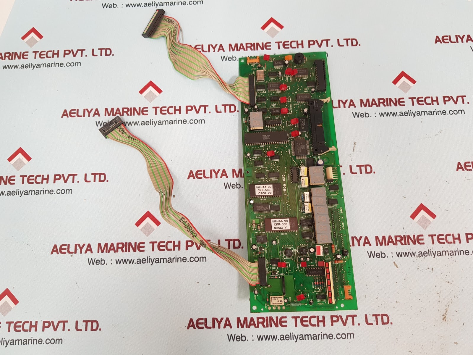 JRC CKK-508-1 PCB CIRCUIT DISPLAY BOARD 6PCTS-570B