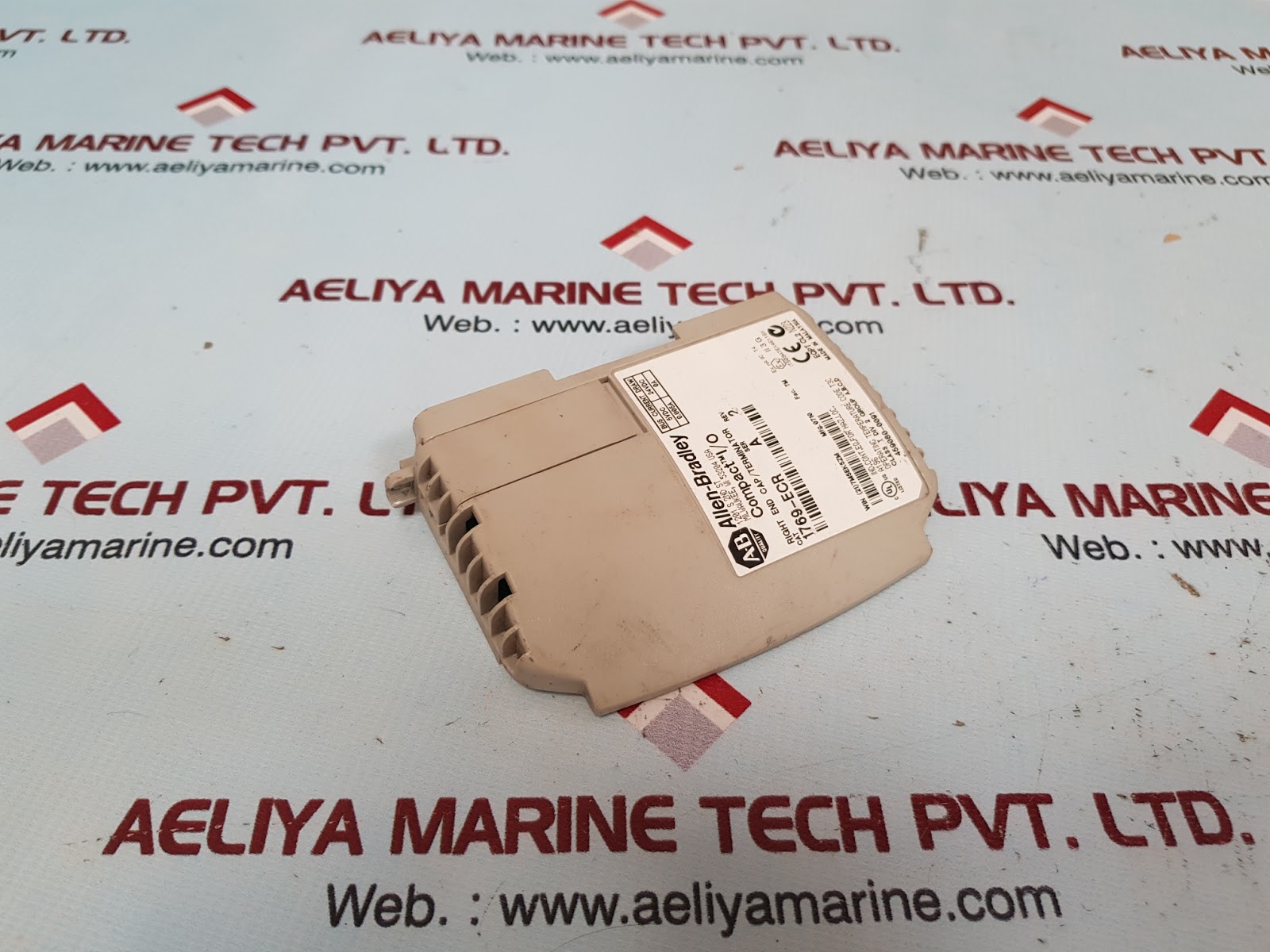 ALLEN-BRADLEY 1769-ECR RIGHT END CAP/TERMINATOR - Image 2