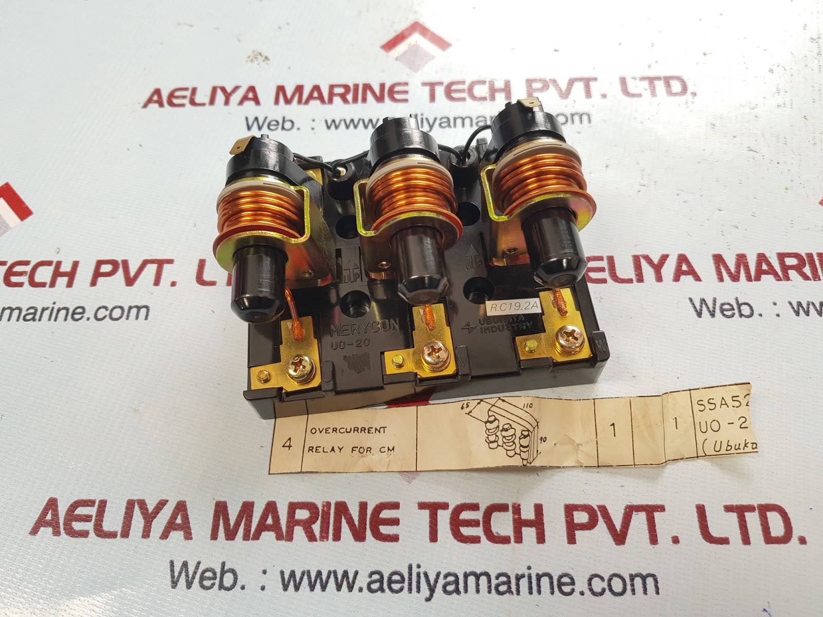 MERYCON UO-20 OVER CURRENT RELAY