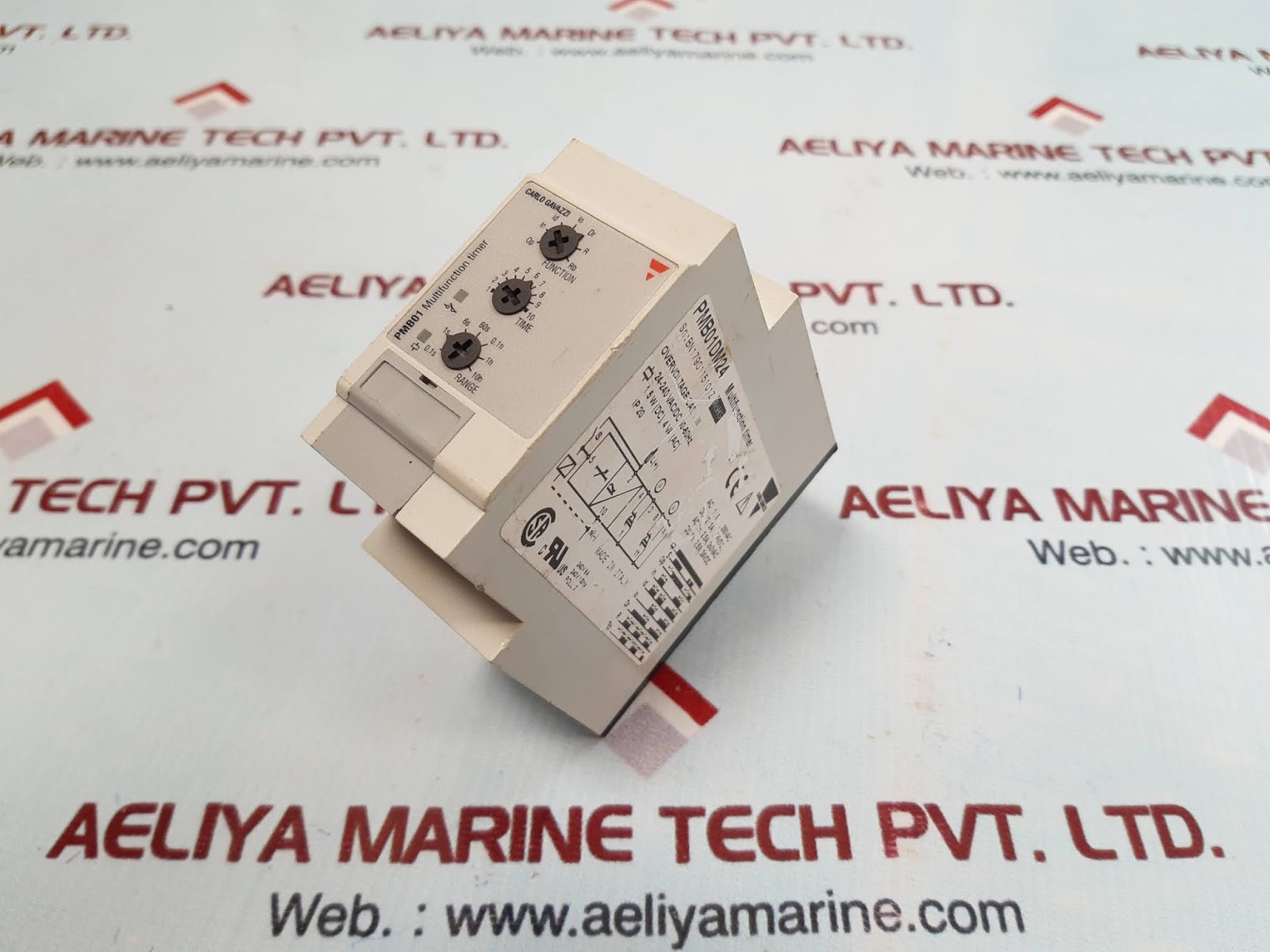 CARLO GAVAZZI PMB01 MULTIFUNCTION TIMER PMB01DM24 - Image 2