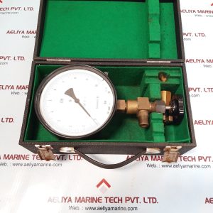 WIKA KL.0,6 MANOMETER PRESSURE CLOCK 0 TO 10 BAR