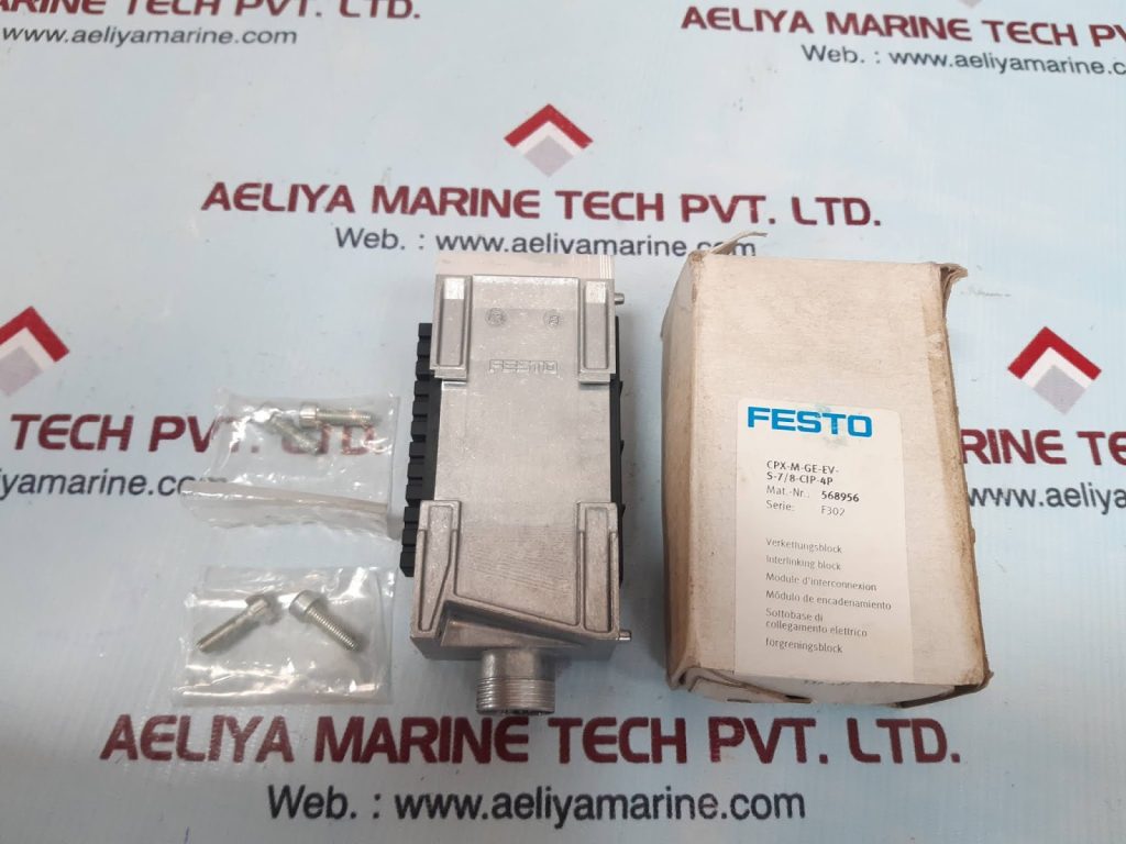 FESTO CPX-M-GE-EV INTERLINKING BLOCK - Aeliya Marine