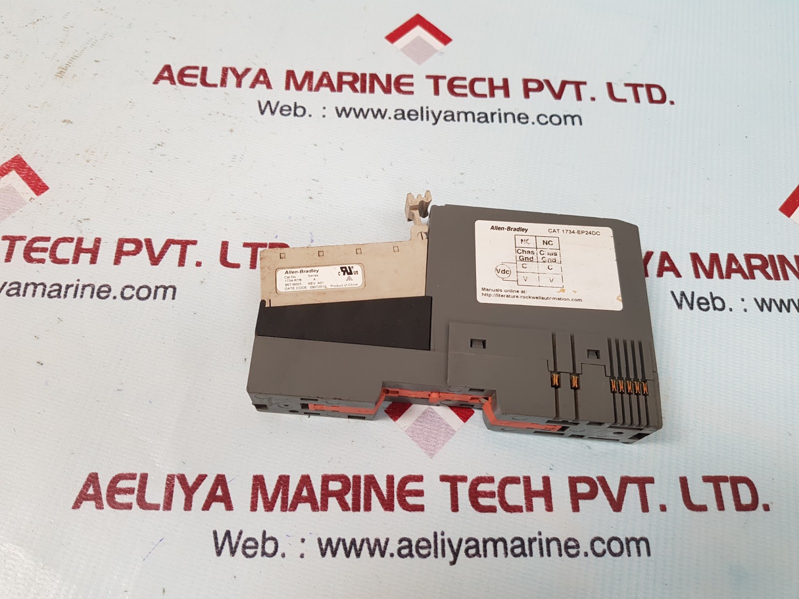 ALLEN-BRADLEY 1734-EP24DC POINT I/O POWER SUPPLY 1734-RTB