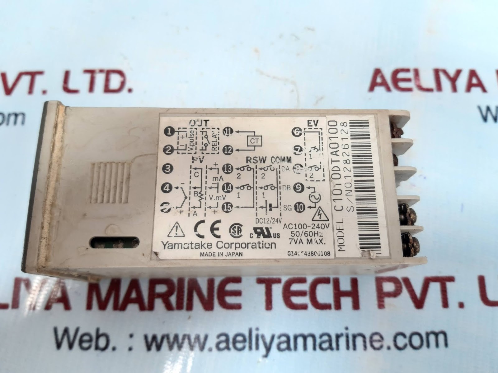 YAMATAKE SDC10 TEMPERATURE CONTROLLER C1010DTA0100 - Image 3