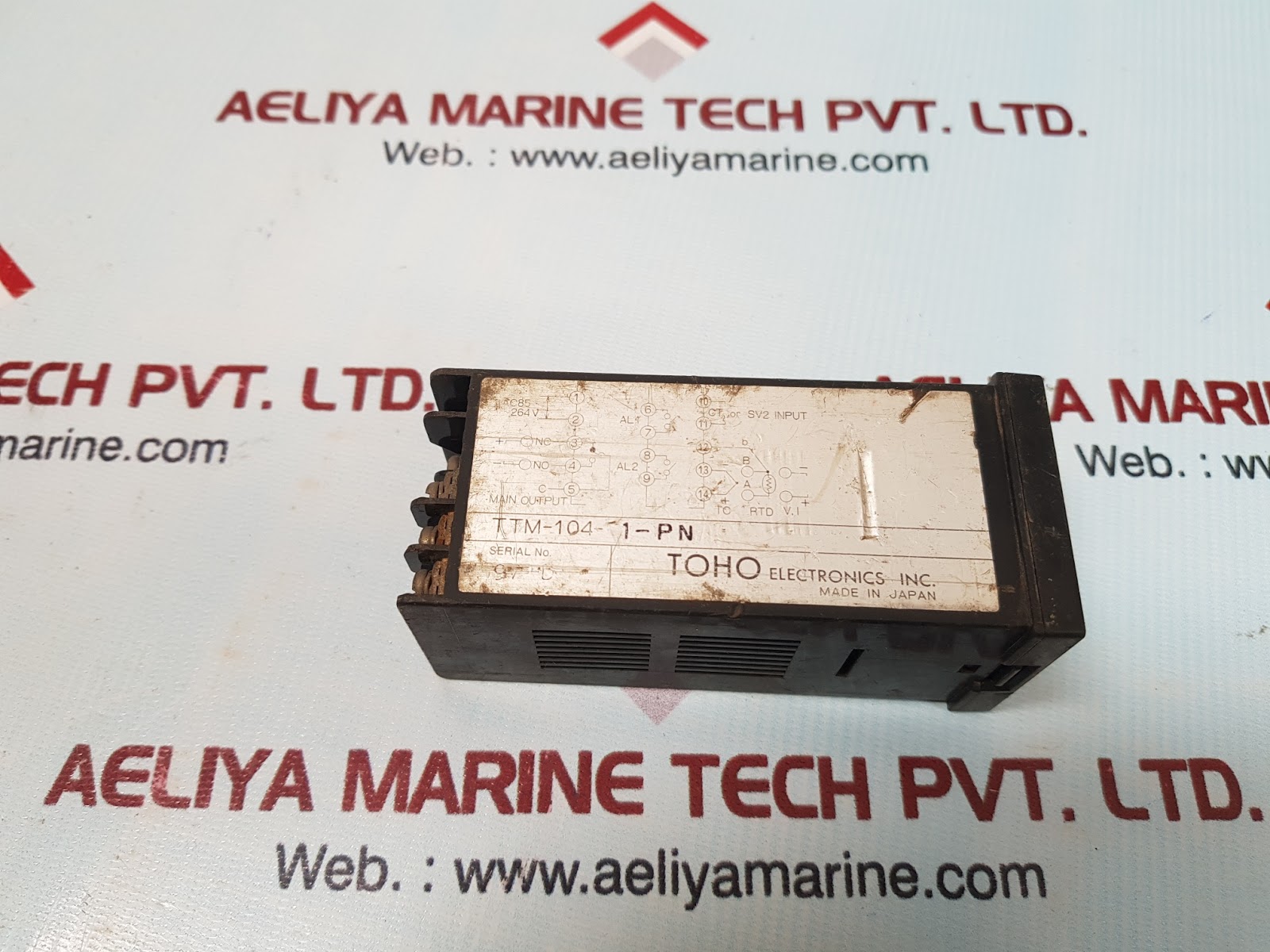 TOHO TM-104 TEMPERATURE CONTROLLER TTM-104-1-PN - Image 2