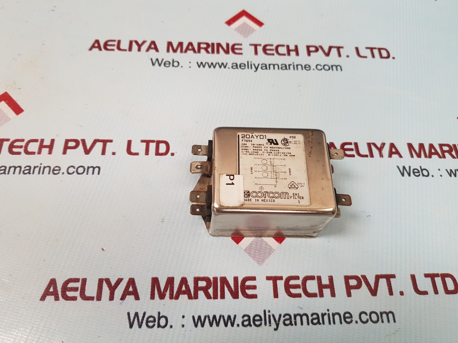 CORCOM 20AY01 EMI FILTER