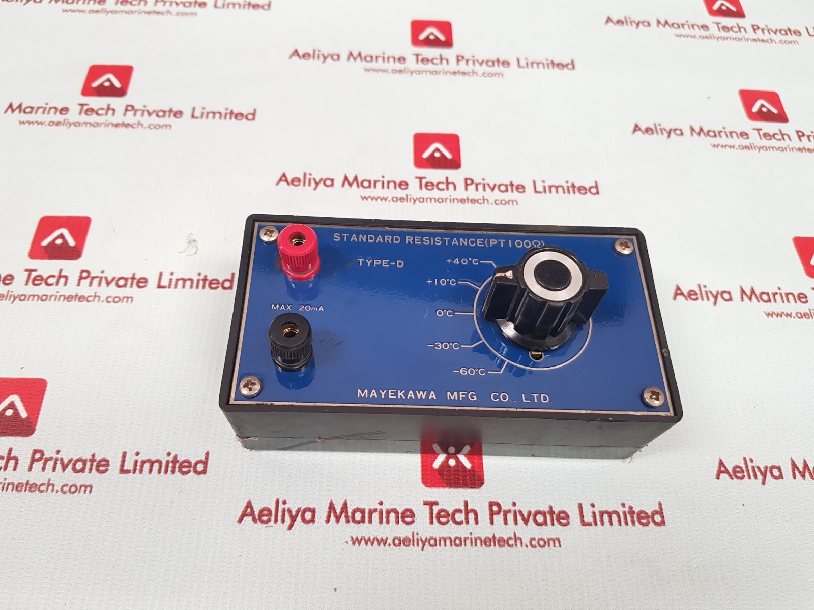 MAYEKAWA TYPE D STANDARD RESISTANCE(PT100Ω)