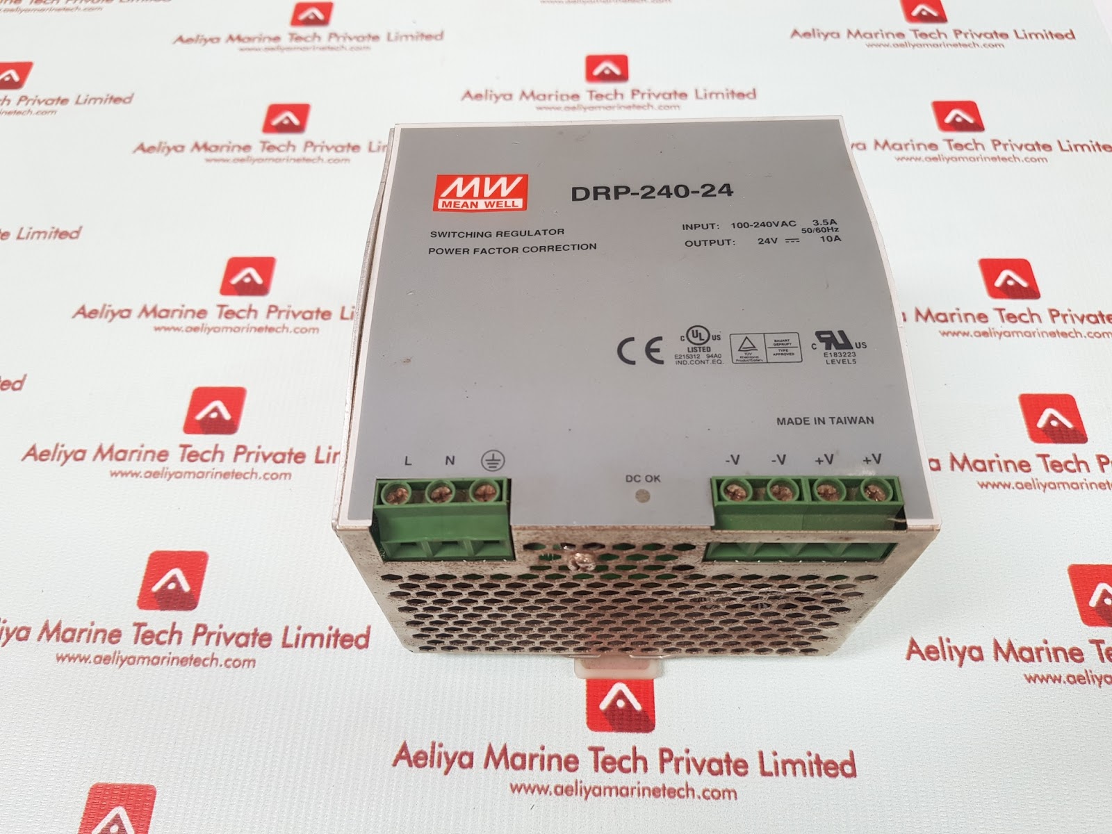 MEAN WELL DRP-240-24 SWITCHING REGULATOR