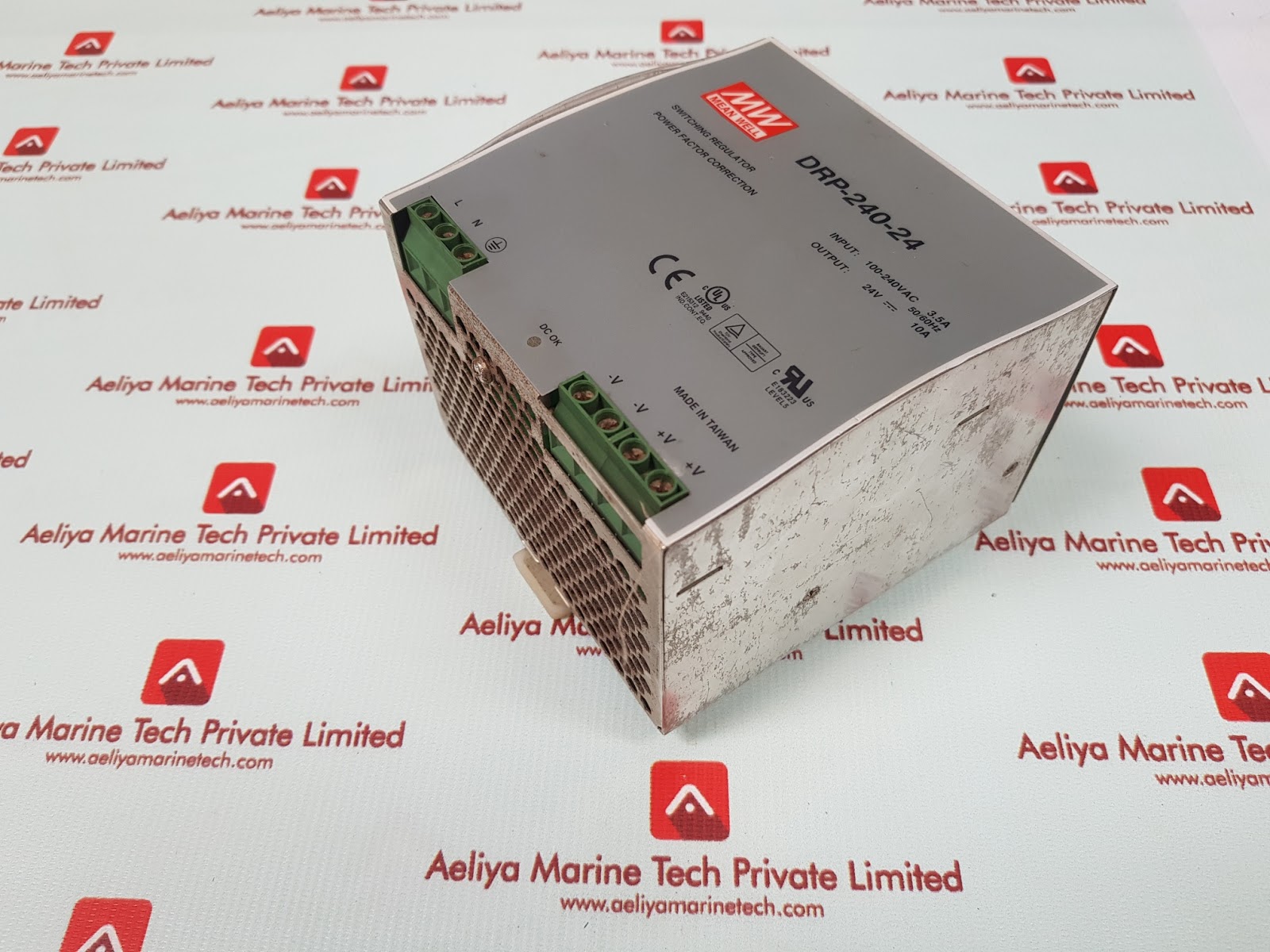 MEAN WELL DRP-240-24 SWITCHING REGULATOR - Image 2