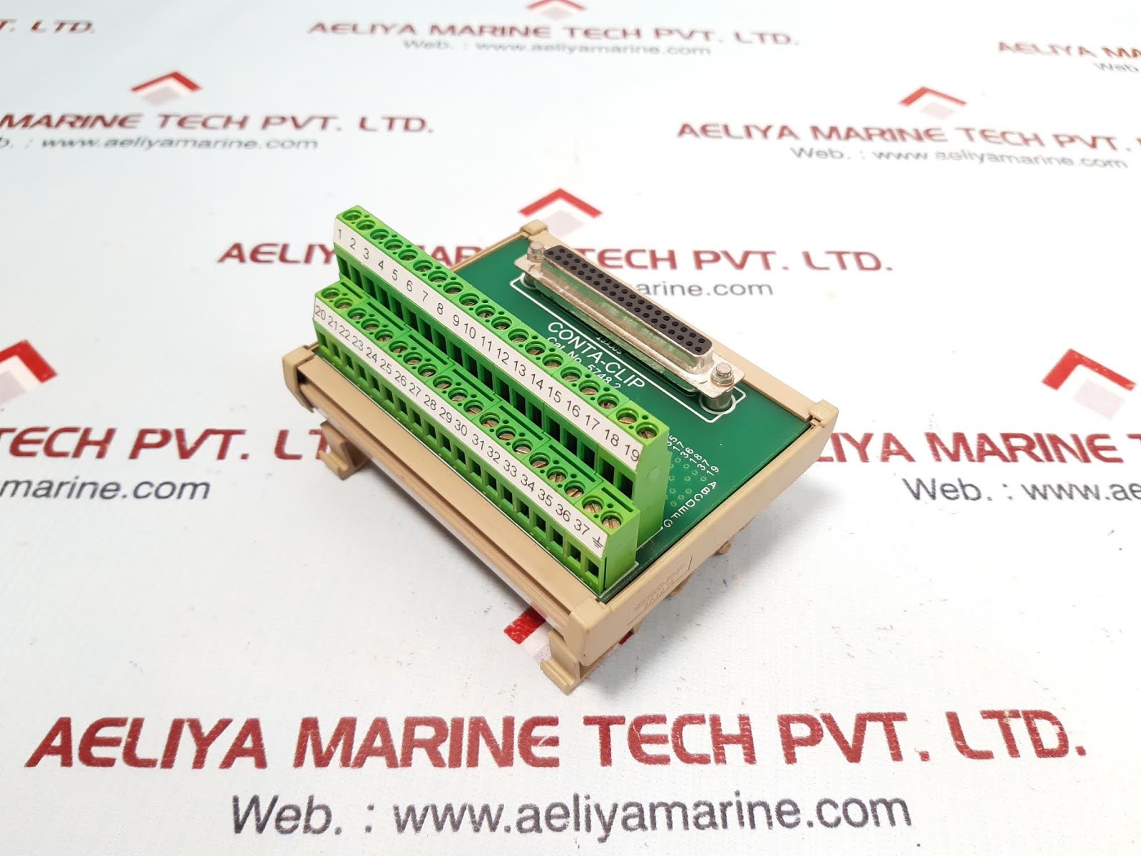 CONTA-CLIP SUBD 37 FEMALE INTERFACE MODULE - Image 2