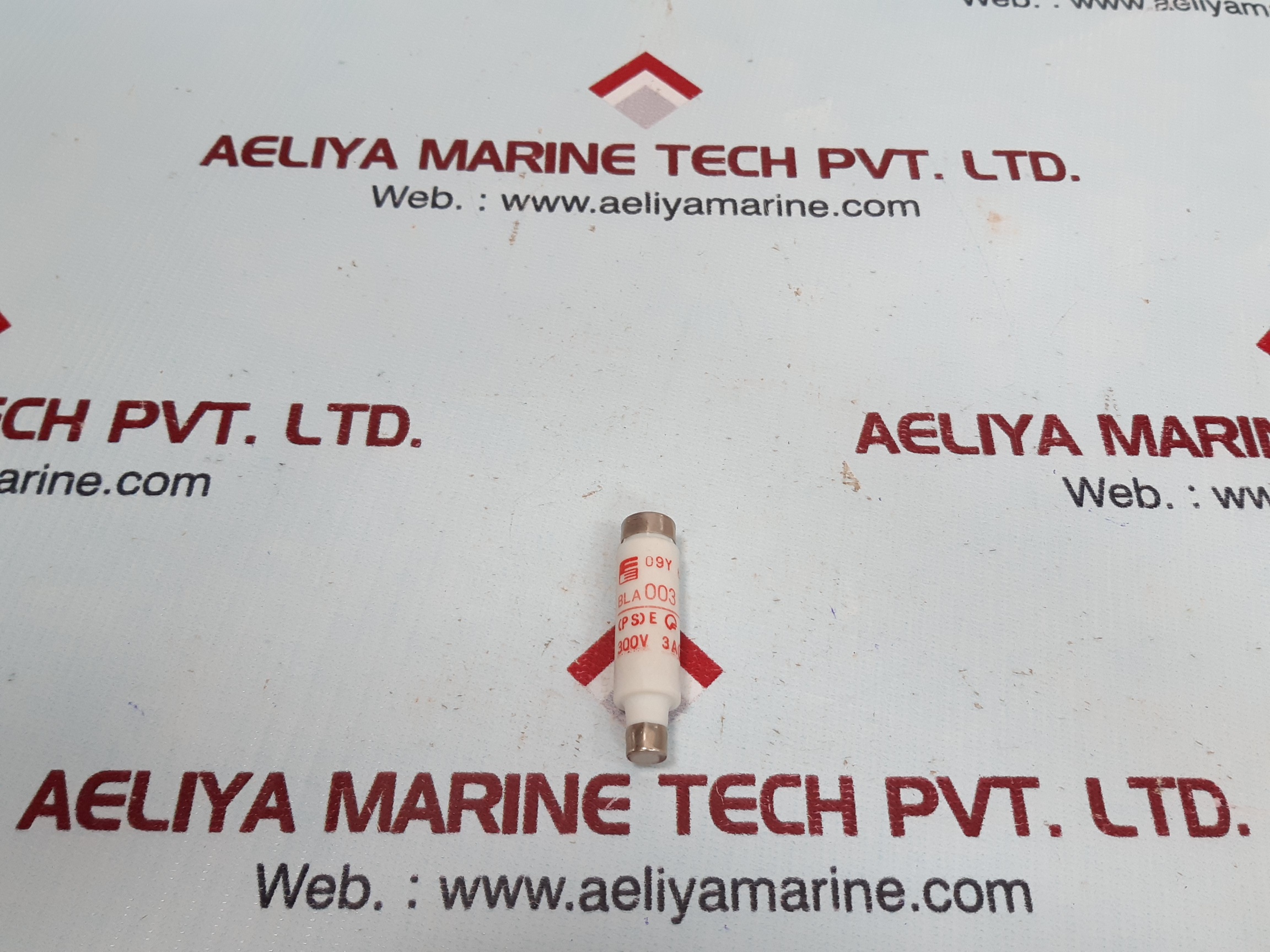 Fuji Electric Bla 003 Bottle Ceramic Fuse 600v