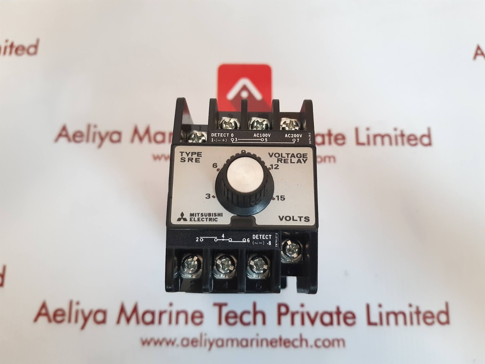 MITSUBISHI SRE VOLTAGE PICK-UP RELAY SRE-AA - Image 2