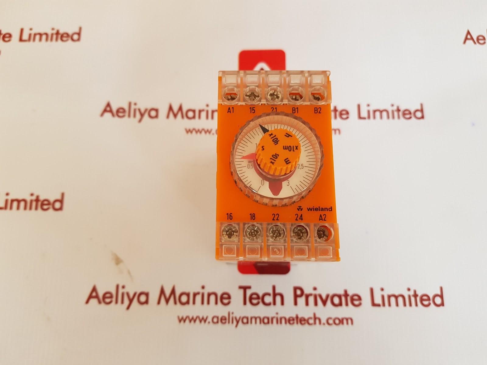 WIELAND SZA 521 OFF DELAY MULTI-RANGE ELECTROMECHANICAL TIMER RELAY R2.026.0320.0