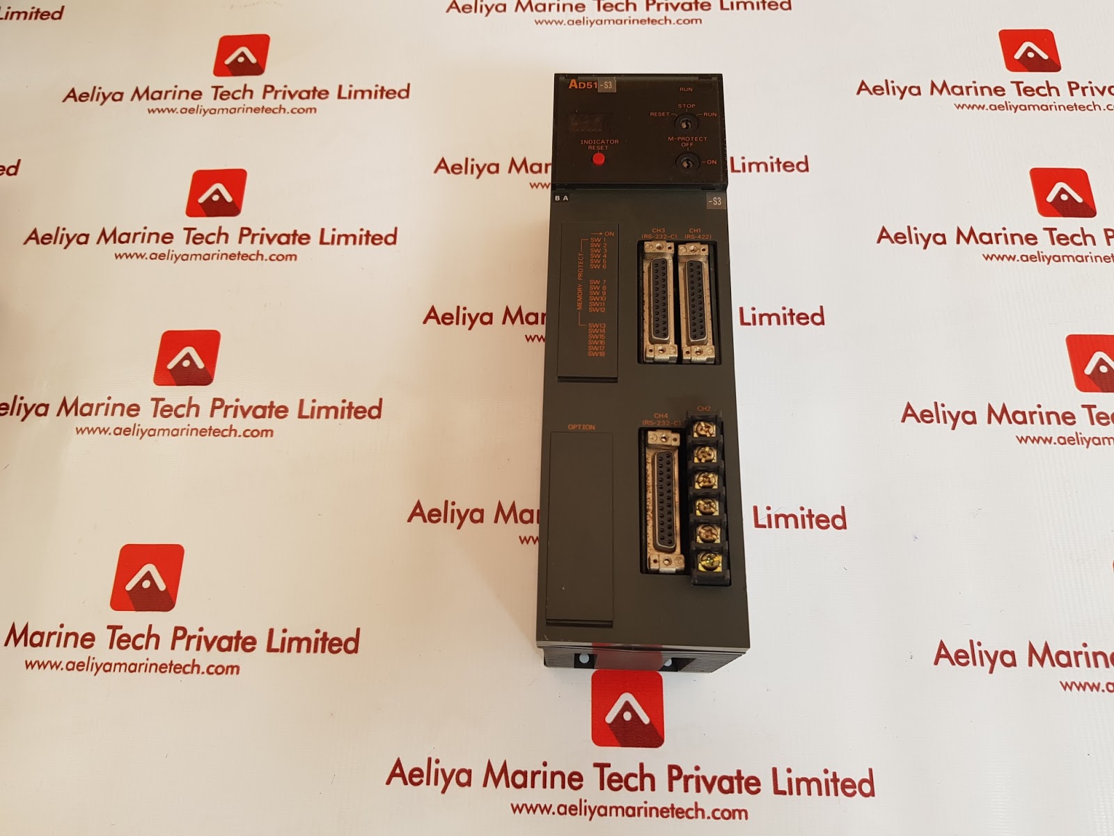 MITSUBISHI AD51-S3 INTELLIGENT COMMUNICATION MODULE / PROGRAMMABLE CONTROLLER