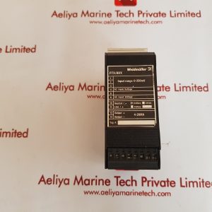 Weidmuller Ftx/Avx/0-250mv/4-20ma/240vac Transmitter