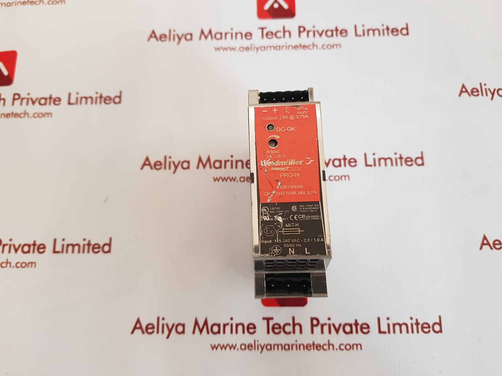 WEIDMULLER PRO-H DIN RAIL POWER SUPPLY 1105790000