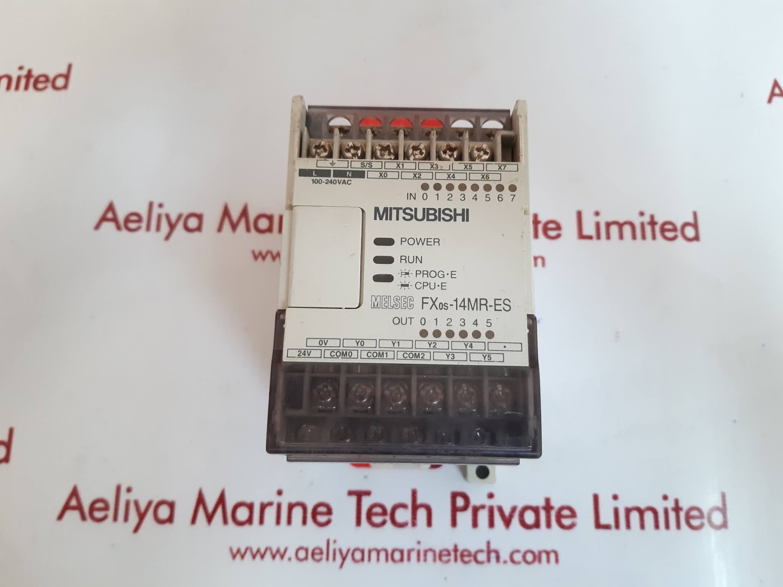 MITSUBISHI FX0S-14MR-ES/UL PROGRAMMABLE CONTROLLER