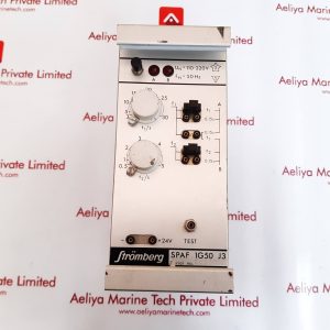 STROMBERG SPAF 1G50 J3 FREQUENCY RELAY SPAF1G50J3
