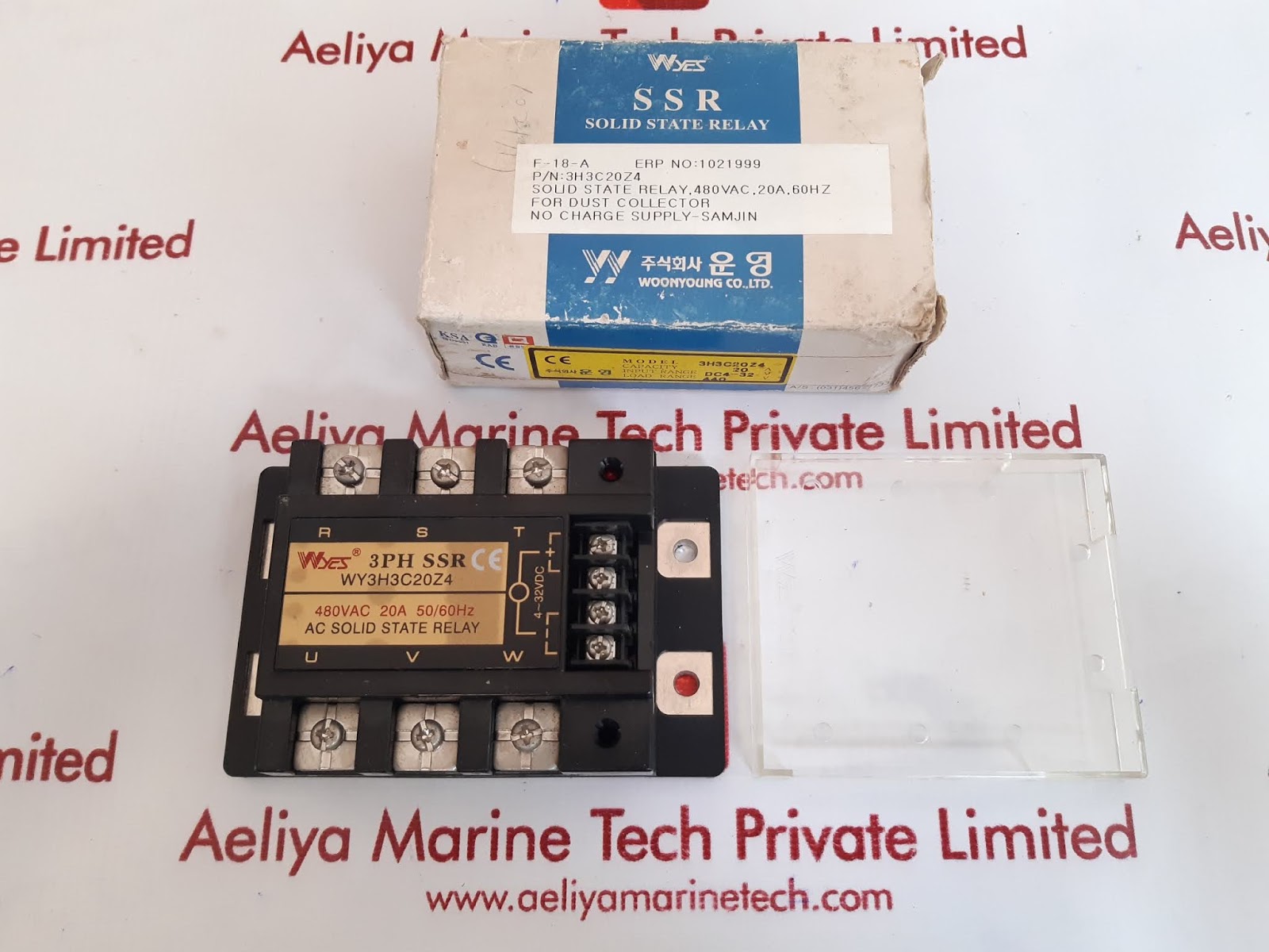 WOONYOUNG 3H3C20Z4 AC SOLID STATE RELAY