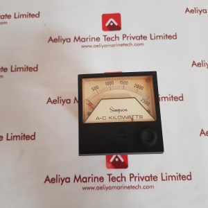 SIMPSON 3323 RUGGED SEAL ANALOG METER IM-035-IPS