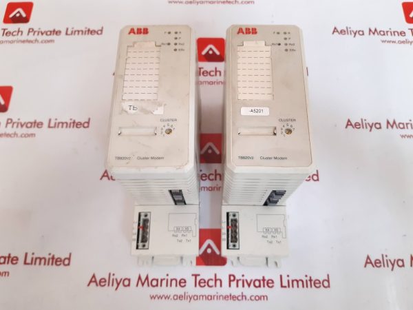 ABB TB820V2 MODULEBUS OPTICAL MODEM / CLUSTER MODEM PR:C