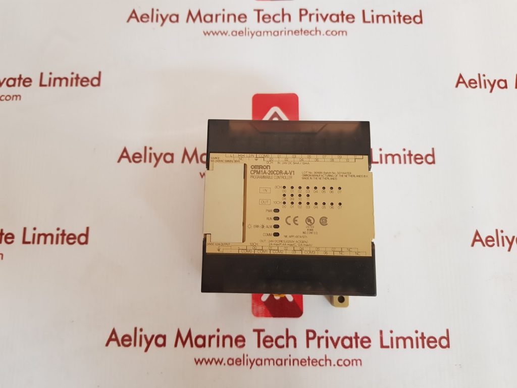 OMRON CPM1A-20CDR-A-V1 PROGRAMMABLE CONTROLLER - Aeliya Marine